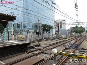 2012年7月 調布駅八王子・橋本方