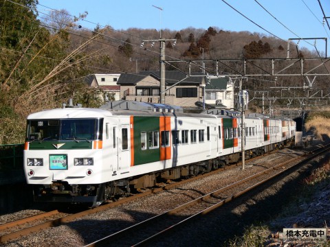 185系（2006年2月 はまかいじ号運用時）