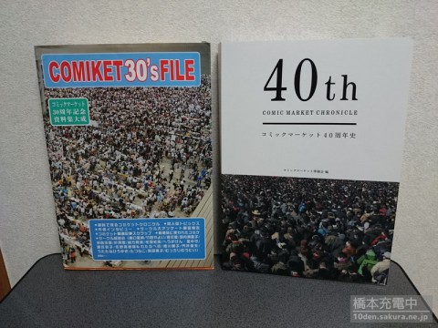 コミックマーケット30'sファイルと40周年史