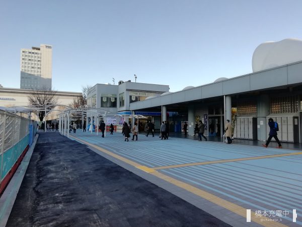 2018/12/28 りんかい線国際展示場駅前 ロータリー