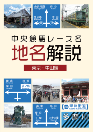 中央競馬レース名 地名解説 東京・中山編 表紙サンプル